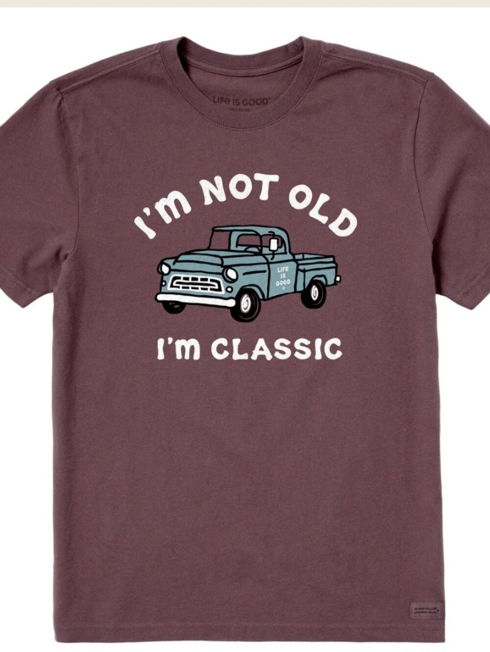 Life is Good Kids 'I'm Not Old I'm Classic' Short Sleeve Tee - 2XL
